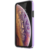 Speck Products iPhone Xs/iPhone X Case, CandyShell, Aster Purple/Slate Grey