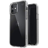 Speck Products Presidio Perfect-Clear iPhone 12, iPhone 12 Pro Case, Clear/Clear