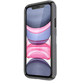 Speck Products Presidio2 Grip Case, Compatible with iPhone 11, Graphite Grey/Cathedral Grey/Black/Blood Red