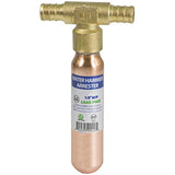 Supply Giant IBNQ0012 PEX Barb Hammer Arrestor, 1/2", Copper