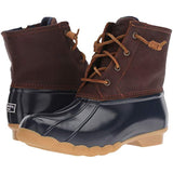 Sperry Womens Saltwater Boots, Tan/Navy, 9.5