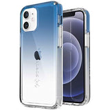 Speck Products Gemshell Print iPhone 12 Mini Case, Kyanite Blue/Clear,