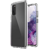 Speck Products Presidio Perfect-Clear Samsung Galaxy S20 Case, Clear/Clear (136315-5085)