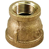 Supply Giant CSSD1141 1-1/4'' x 3/4'' Lead Free Reducing Coupling with Female National Pipe Taper Threaded Ends Brass Construction Higher Corrosion Resistance, Economical & Easy to Install, 20