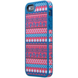 Speck Products FabShell Fabric-Covered Case for iPhone 5 & 5S - DigiTribe Pink/Blue