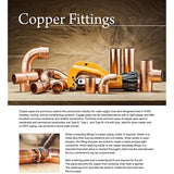 Supply Giant DDSD1145 Reducing Copper Coupling With Sweat Sockets And With Rolled Tube Stop, 1-1/4 X 1/2 Inch