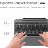 ASUS Transformer Book T101HA-C4-GR 10.1-Inch 2-in-1 Ultraportable Laptop with Intel Core X5 1.44 GHz 4GB 64GB HD Windows 10 Touchscreen, Gray