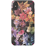 Speck Products Presidio Inked iPhone Xs Max Case, DigitalFloral/Cerise Red