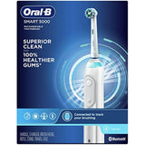 Oral-B Pro 5000 Smartseries Power Rechargeable Electric Toothbrush with Bluetooth Connectivity, White Edition