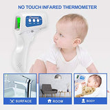 Berrcom Non Contact Infrared Forehead Thermometer JXB-178 Baby Fever Check Thermometer 3 in 1 Contactless for Kids Infant Adult (Batteries Not Included)