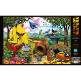 Buffalo Games - Amazing Nature Collection - Hidden Birds - 500 Piece Jigsaw Puzzle, 21.25"L X 15"W
