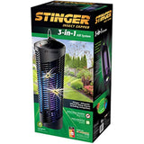 STINGER BK600 3-in-1 Insect & Mosquito Insect Zapper, Black