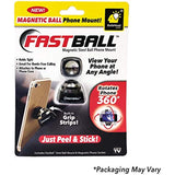 As Seen On TV Fastball Magnetic Car Cell Phone Mount/Holder by BulbHead – Universal 360 Degree Car Dashboard Cellphone Holder - Swivel to Perfect Viewing Position