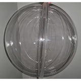 SUPREMETECH Acrylic Dome/Plastic Hemisphere - Clear - 12" Diameter, 3/4" Flange with Pre-Drilled Holes