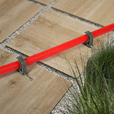 Supply Giant QGS-S121000 PEX Tubing, Oxygen Barrier for Hydronic Radiant Floor Heating Systems 1/2 in. x 1000 Feet, RED, 1/2 Inch