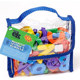 EduKid Toys 72 Magnetic Letters & Numbers (Tote) 1.25" - 1.75"