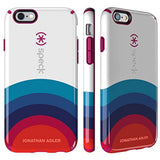 Speck Products CandyShell Inked Jonathan Adler Cell Phone Case for iPhone 6/6S - Retail Packaging - Sunrise/Lipstick Glossy