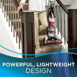 Bissell Upright Bagless Vacuum, Red Cleanview Rewind Plus - 1825