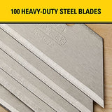 STANLEY Utility Knife Blades, Classic 1992, Heavy Duty, 100-Pack (11-921A)