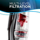 Bissell Upright Bagless Vacuum, Red Cleanview Rewind Plus - 1825