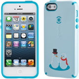 Speck Products CandyShell Holiday Glossy Case for iPhone SE, 5 & 5s - FrostyFriends