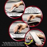 As Seen On TV Fastball Magnetic Car Cell Phone Mount/Holder by BulbHead – Universal 360 Degree Car Dashboard Cellphone Holder - Swivel to Perfect Viewing Position