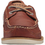 Sperry Mens Mako 2-Eye Boat Shoe, Tan, 8