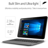 ASUS Transformer Book T101HA-C4-GR 10.1-Inch 2-in-1 Ultraportable Laptop with Intel Core X5 1.44 GHz 4GB 64GB HD Windows 10 Touchscreen, Gray