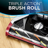 Bissell Upright Bagless Vacuum, Red Cleanview Rewind Plus - 1825