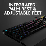 Logitech G213 Gaming Keyboard with Dedicated Media Controls, 16.8 Million