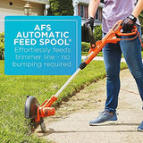 BLACK+DECKER String Trimmer with Auto Feed, Electric, 6.5-Amp, 14-Inch (BESTA510)
