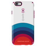Speck Products CandyShell Inked Jonathan Adler Cell Phone Case for iPhone 6/6S - Retail Packaging - Sunrise/Lipstick Glossy