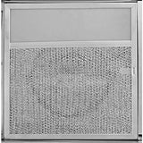 Broan-NuTone F403604 36-inch Under-Cabinet 4-Way Convertible Range Hood with 2-Speed Exhaust Fan and Light, 230 Max Blower CFM, Stainless Steel