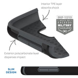 Speck Products Samsung Galaxy S7 Case, CandyShell Case (Breeze Blue/Dusty Green), Military-Grade Protective Case