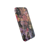 Speck Products Presidio Inked iPhone Xs/iPhone X Case, DigitalFloral/Cerise Red
