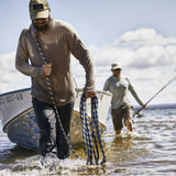 Quantum Optix Spinning Reel and Fishing Rod Combo, 7-Foot 2-Piece Graphite Composite Fishing Pole, Split-Grip EVA Rod Handle, Size 40 Reel, Changeable Right- or Left-Hand Retrieve, Silver