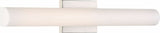 Nuvo 62/1322 Fixture Bend LED Medium Vanity, Brushed Nickel