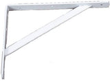 Knape & Vogt 208WH500 20" White Heavy Duty Shelf Brackets