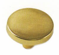 Laurey 34537 1 1/4-Inch Tech Knob, Polished Brass