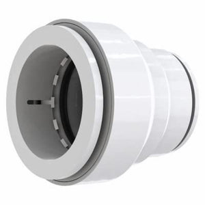 TRAP ADAPTER WHT 1-1/4"