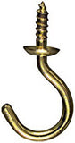 Cup Hook Sol Brass 1/2