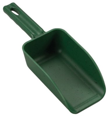 POLY PRO TOOLS P-6300G Polypropylene Hand Scoop, Green