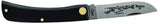 CASE XX WR Pocket Knife Sod Buster Junior Jet Black Synthetic Item #095 - (2137 SS) - Length Closed: 3 5/8 Inches