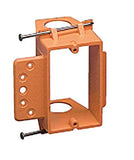 Union GBRSC100A Single-Gang Low-Voltage Bracket, Orange, Pack of 1