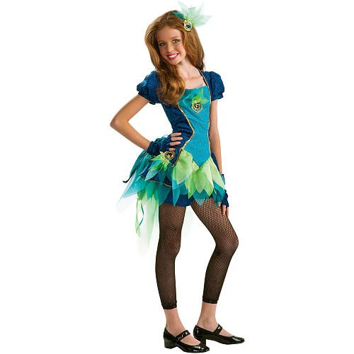 BUYSEASONS Peacock Halloween Costume - Tween Size Medium