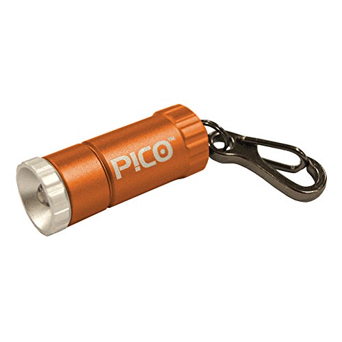 UST BrightForce LED Flashlight, LR41 Batteries (Included), 20 Lumens, Orange
