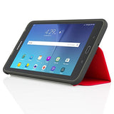 Incipio Galaxy Tab E Clarion Translucent Protective Folio (Red/Black)