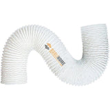 White Flexible Pvc Vinyl Vent Duct Hose, 4 in. x 20 ft.