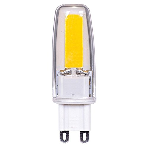 Satco S8602 G9 Bulb in Light Finish, 2.44 inches, Unknown, Clear