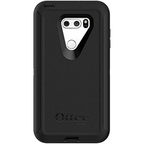 OtterBox DEFENDER SERIES SCREENLESS EDITION Case for LG V30 & LG V30+ - Retail Packaging - BLACK
